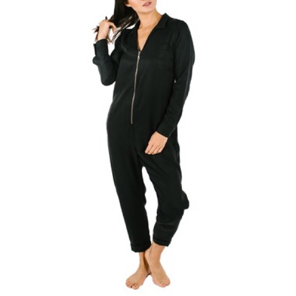 smash and tess Pants - Smash and Tess Black coveralls